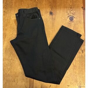 Uniqlo Men's Slim Straight Jeans - Black